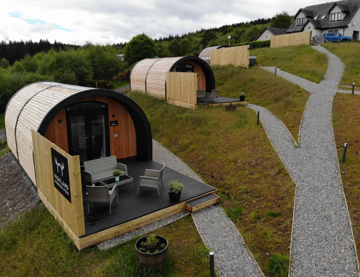 Highland Premier Glamping Pods Villa Beauly Buitenkant foto