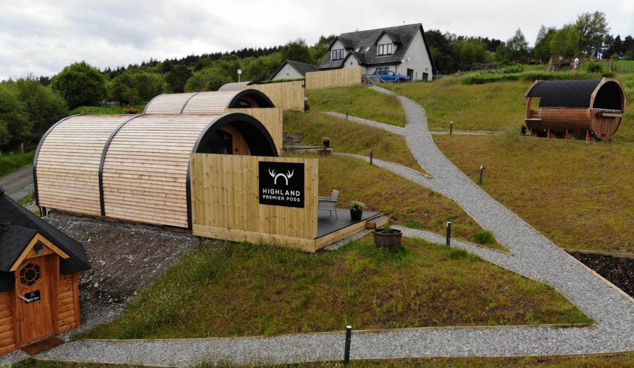 Highland Premier Glamping Pods Villa Beauly Buitenkant foto