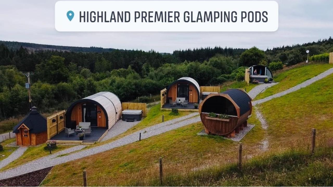 Highland Premier Glamping Pods Villa Beauly Buitenkant foto